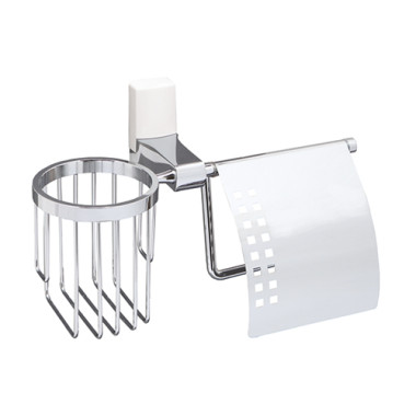 Leine K-5059WHITE Держатель туалетной бумаги и освежителя