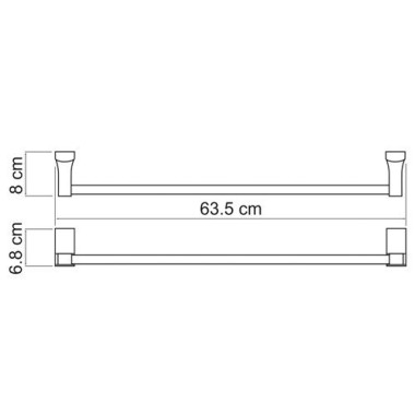 Leine K-5030 Держатель полотенец одинарный