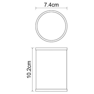 Rossel K-5728 Стакан для зубных щеток