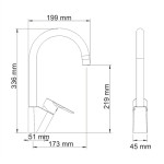 Leine 3507 Смеситель для кухни