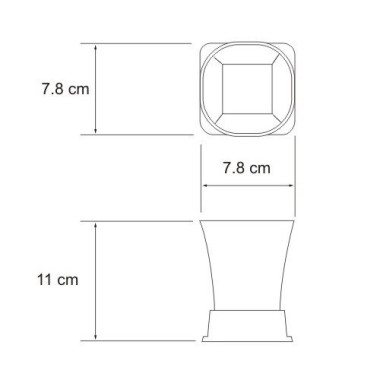 Exter K-5528 Стакан для зубных щеток