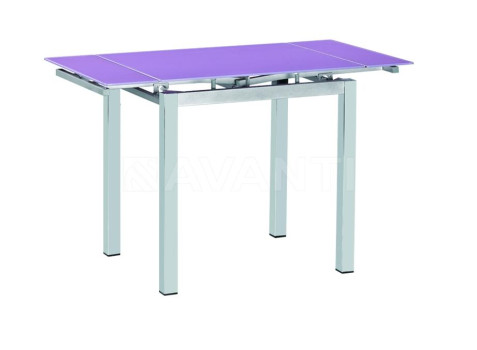 Стол обеденный Mix-1 (800-1200x650х760) LILAC (лиловый)