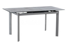 Стол обеденный Urban (1200-1500x740х760) GRAY/ANTHRACITE (серый/антрацит)