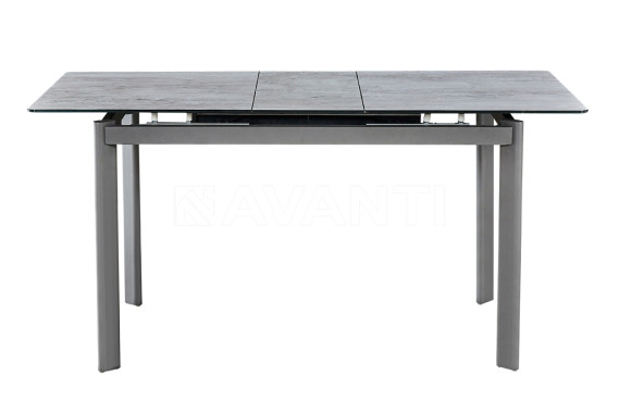 Стол обеденный Urban (1200-1500x740х760) GRAY/ANTHRACITE (серый/антрацит)