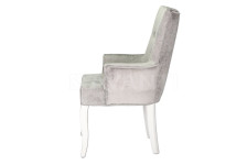 Стул Bosco WHITE HIGLOSSY/GRAY GR#1 (белый лак/серый)