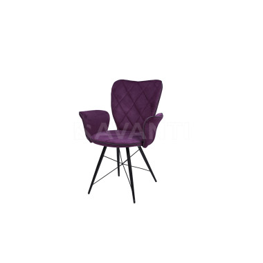Стул Prima VIOLET (виолет) с подлокотниками