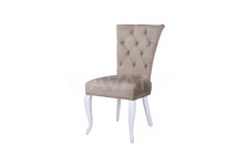 Стул Modena WHITE HIGLOSSY/BEIGE (белый глянец/беж)