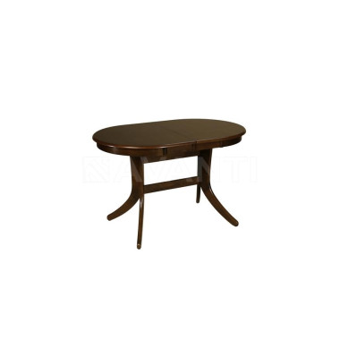 Стол обеденный Gavana (1200-1530х750х760) NEW AB WALNUT (темный орех)