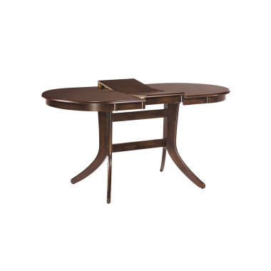Стол обеденный Gavana (1200-1530х750х760) NEW AB WALNUT (темный орех)