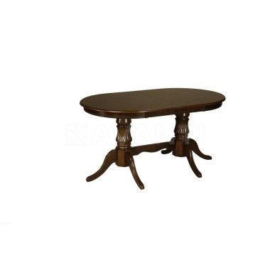 Стол обеденный Venice (1500-1900х900х760) NEW AB WALNUT (темный орех)