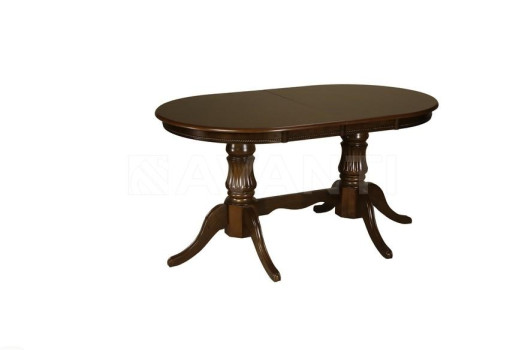 Стол обеденный Venice (1500-1900х900х760) NEW AB WALNUT (темный орех)