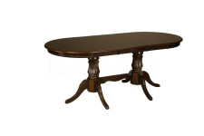 Стол обеденный Venice (1500-1900х900х760) NEW AB WALNUT (темный орех)