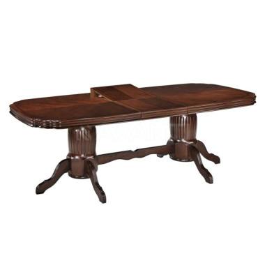 Стол обеденный Virginia (2000-2500x1067x720) WALNUT (темный орех)