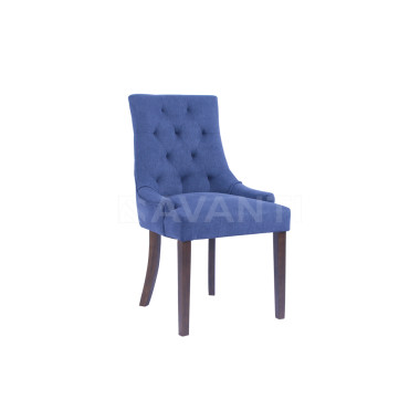 Стул Coral WALNUT/BLUE (орех/синий)