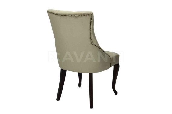 Стул Hilton DARK WALNUT/BEIGE (темный орех/беж)