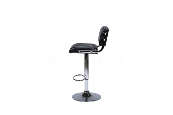 Стул барный BCR-706 Shiny Black (черный глянец)
