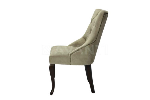 Стул Hilton DARK WALNUT/BEIGE (темный орех/беж)