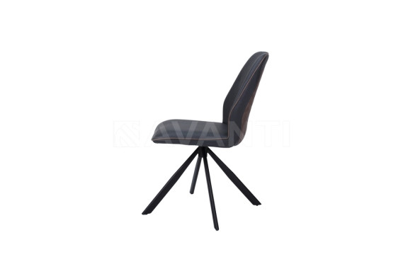Стул Nord DARK GRAY/BROWN (серый/коричневый)