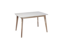 Стол обеденный Largo (1200-1600x750x760) WHITE WASH