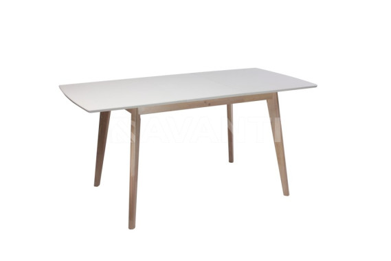 Стол обеденный Largo (1200-1600x750x760) WHITE WASH