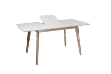 Стол обеденный Largo (1200-1600x750x760) WHITE WASH