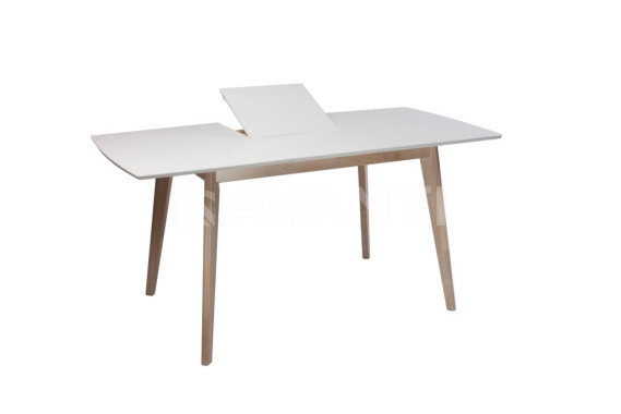Стол обеденный Largo (1200-1600x750x760) WHITE WASH