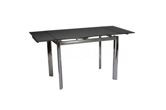 Стол обеденный Esprit (1000-1500x700x760) BLACK (черный)