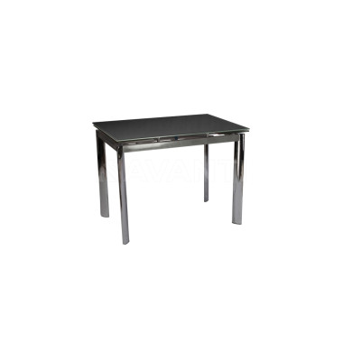 Стол обеденный Esprit (1000-1500x700x760) BLACK (черный)
