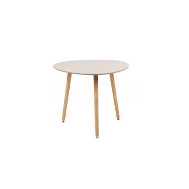 Стол обеденный Sirio (D900x740) TAUPE (таупе)