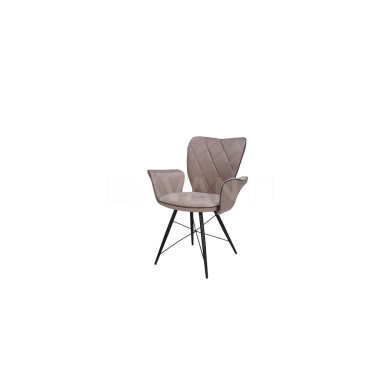 Стул Prima BEIGE (беж) с подлокотниками