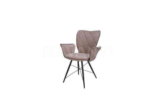 Стул Prima BEIGE (беж) с подлокотниками