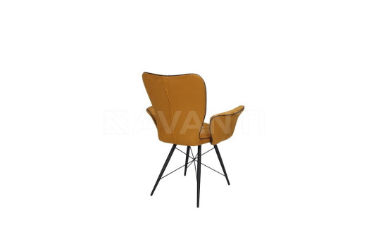 Стул Prima YELLOW (желтый) с подлокотниками