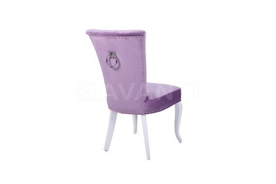 Стул Modena WHITE HIGLOSSY/LILAC (белый глянец/лиловый)