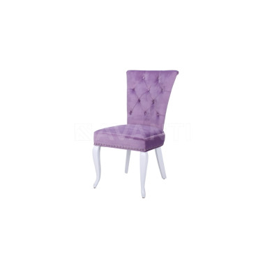 Стул Modena WHITE HIGLOSSY/LILAC (белый глянец/лиловый)