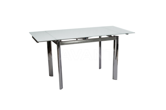 Стол обеденный Esprit (1000-1500x700x760) SUPER WHITE (экстра белый)