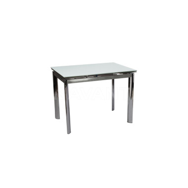 Стол обеденный Esprit (1000-1500x700x760) SUPER WHITE (экстра белый)
