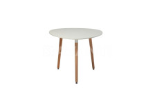 Стол обеденный Sirio (D900x740) WHITE (белый)