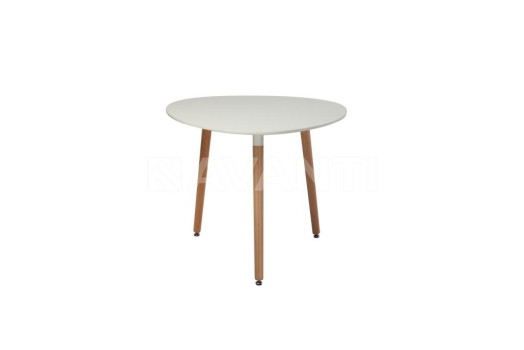 Стол обеденный Sirio (D900x740) WHITE (белый)