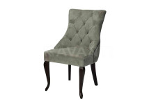 Стул Hilton DARK WALNUT/GRAY (темный орех/серый)