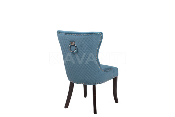 Стул Mariott DARK WALNUT/AQUA (темный орех/аква)