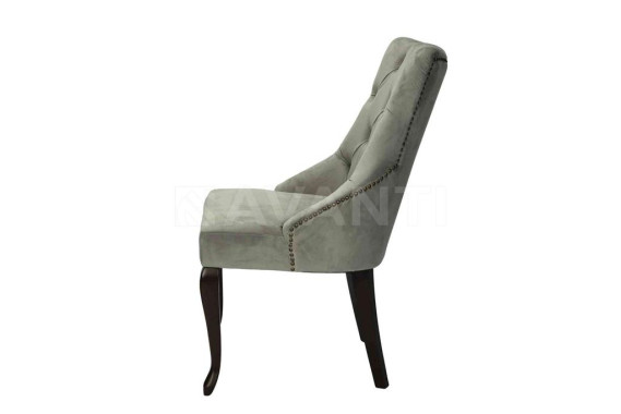 Стул Hilton DARK WALNUT/GRAY (темный орех/серый)