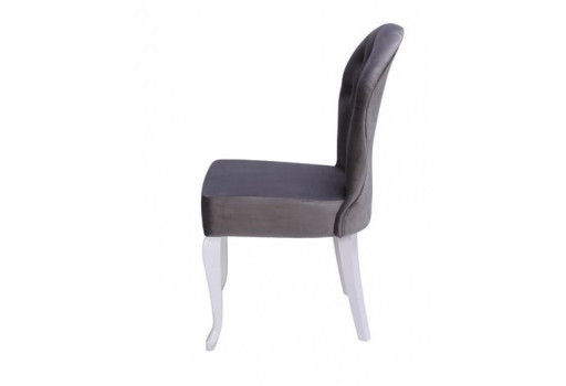 Стул Nova WHITE HIGLOSSY/GRAY (белый глянец/серый)