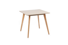 Стол обеденный Cubic (800x800x740) TAUPE (таупе)