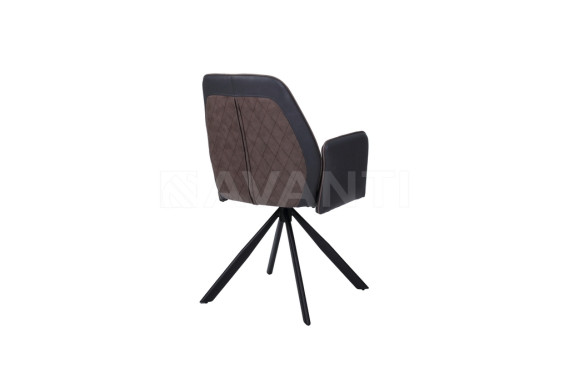 Полукресло Nord DARK GRAY/BROWN (серый/коричневый) AC