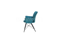 Стул Prima BLUE (синий) с подлокотниками