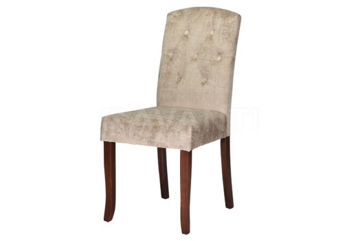 Стул Mila DARK WALNUT/BEIGE BG#1 (темный орех/беж светлый)
