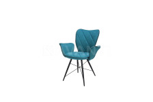 Стул Prima BLUE (синий) с подлокотниками
