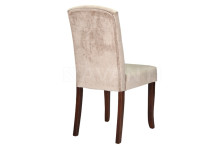 Стул Mila DARK WALNUT/BEIGE BG#1 (темный орех/беж светлый)