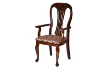 Стул с подлокотниками Vera NEW AB WALNUT (темный орех)