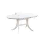 Стол обеденный Gavana (1200-1530х750х760) WHITE (белый)